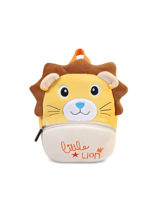 Brown Fox Kids Soft Cartoon Animal Travelling School Bag Soft Plush Backpacks Boys Girls Baby For 2 To 5 Years Baby/Boys/Girls Nursery, Preschool, Picnic, 10 Liters