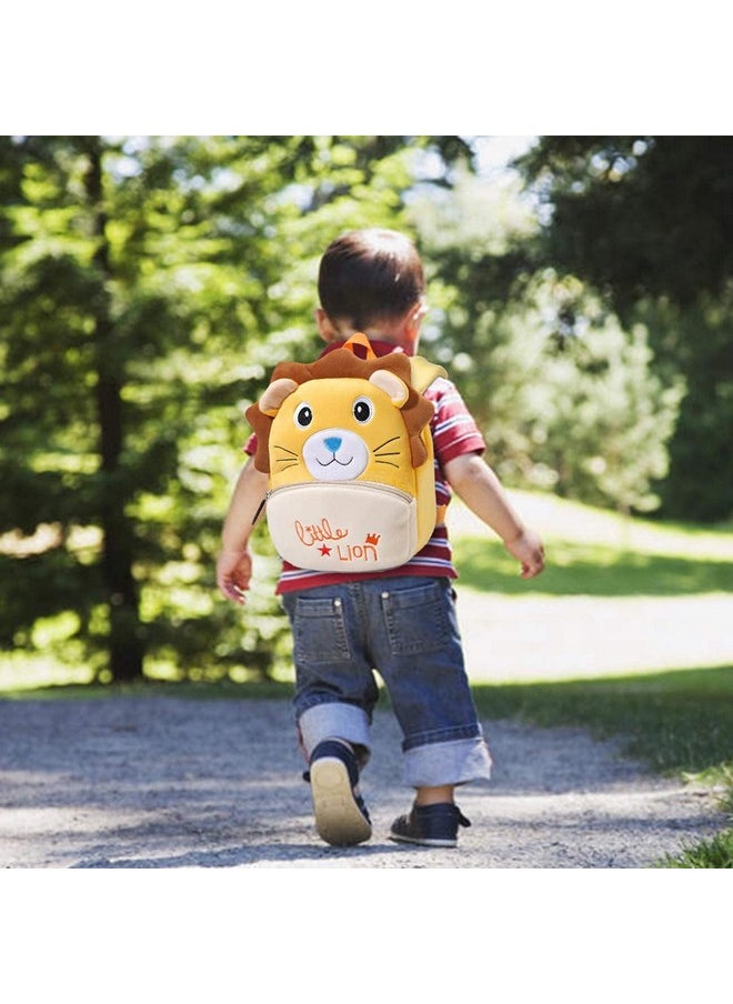 Brown Fox Kids Soft Cartoon Animal Travelling School Bag Soft Plush Backpacks Boys Girls Baby For 2 To 5 Years Baby/Boys/Girls Nursery, Preschool, Picnic, 10 Liters