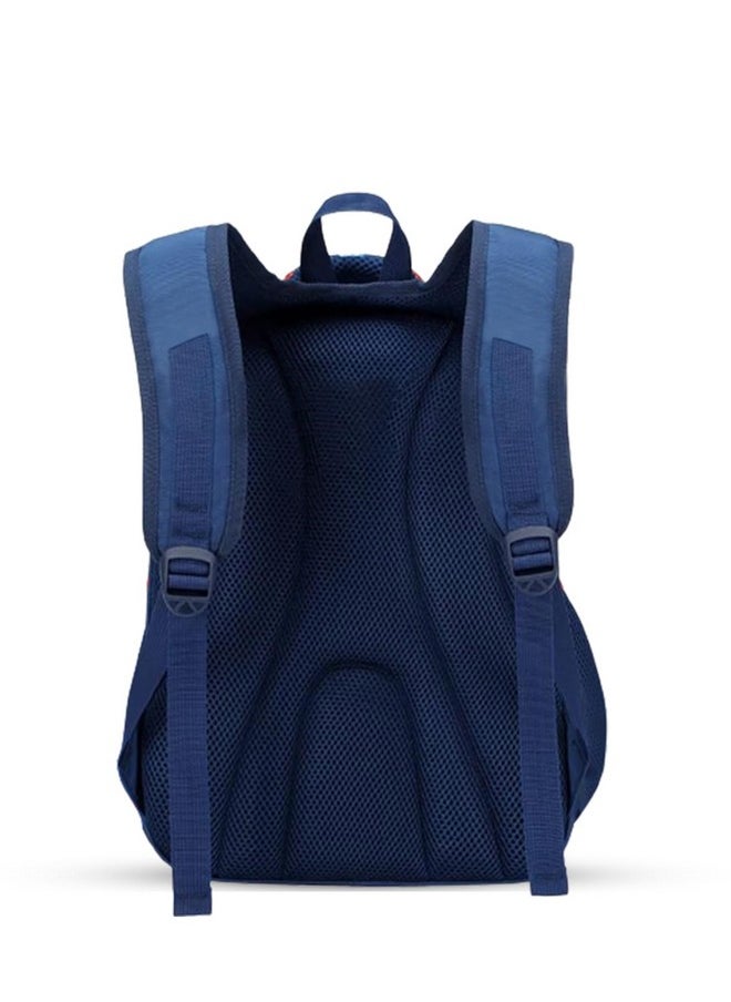 Waterproof Polyester 26 L School Backpack With Pencil/Staionery Pouch School Bag Class 1 To 8 Daypack Picnic Bag For School Going Boys & Girls(Bk_Blue_Space_24_A)