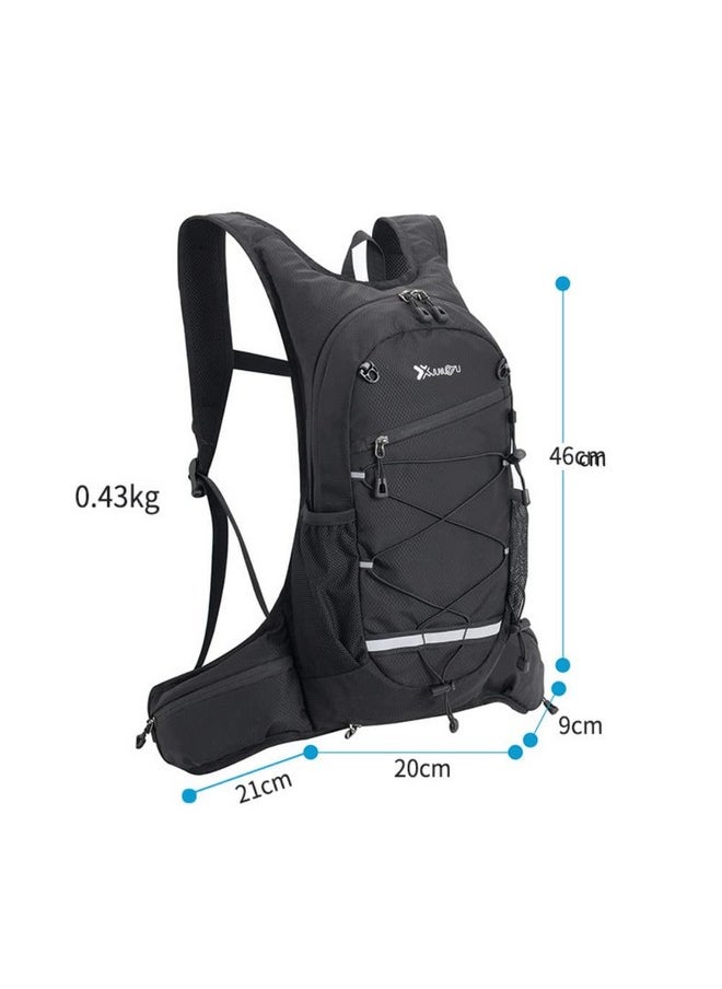 ® Trekking Backpack With 2L Water Bladder, Waterproof Travel Pack For Hiking Camping Running, Professional Hiking Backpack For Men Women Kids Bpa Free