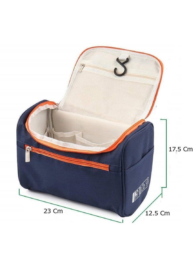 Hanging Travel Toiletry Bag, Waterproof Dopp Kit For Shaving Makeup Accessories, Men'S Cosmetic Organizer With Large Capacity, For Gym, Camping (Green S1622) 12.50 Cms