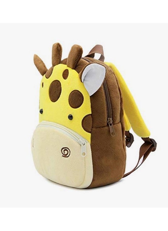 Cute Small Toddler Kids Backpack Avocado Shape Mini Children Nursery/School/Picnic/Travelling Bag For Baby Girl Boy Age 1-5 Years (Cow_Yellow_2024_C)