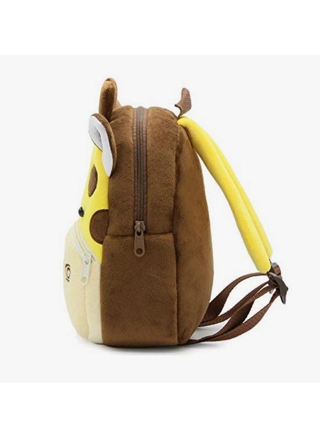 Cute Small Toddler Kids Backpack Avocado Shape Mini Children Nursery/School/Picnic/Travelling Bag For Baby Girl Boy Age 1-5 Years (Cow_Yellow_2024_C)