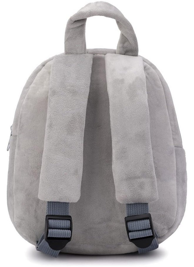 Cute Small Toddler Kids Backpack Avocado Shape Mini Children Nursery/School/Picnic/Travelling Bag For Baby Girl Boy Age 1-5 Years (Jazzycat_Grey_2024_B)