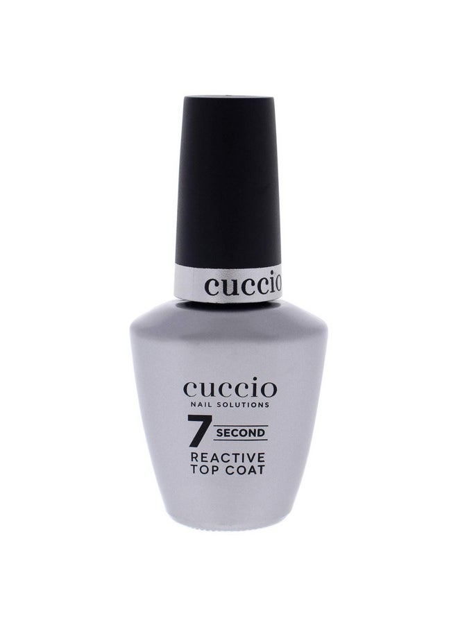 Cuccio 7 Second Reactive Top Coat, 0.43 Ounce