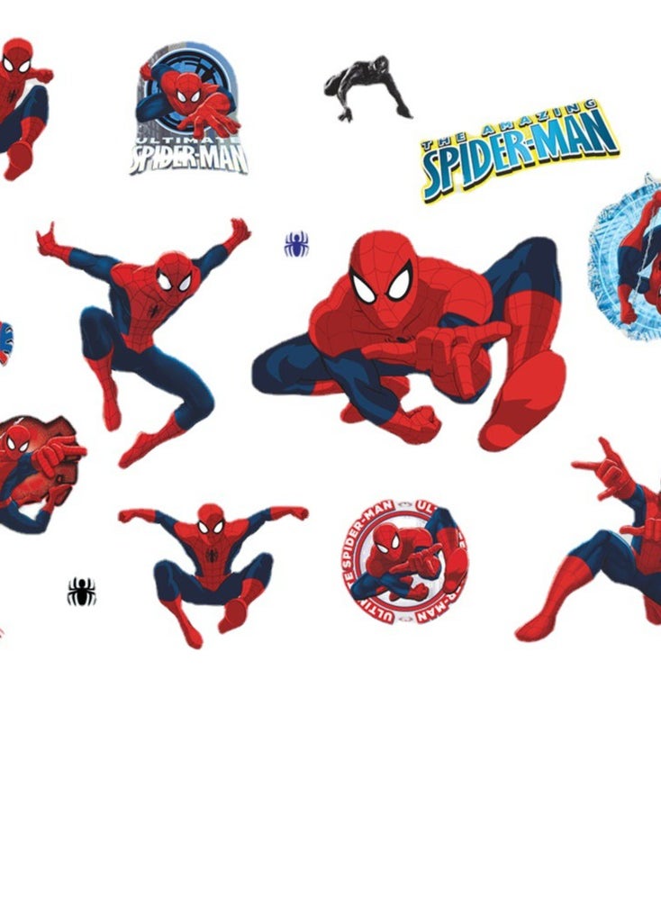 New Spider Man Children's Room Bedroom Living Room Background Wall Stickers Wholesale Waterproof Removable