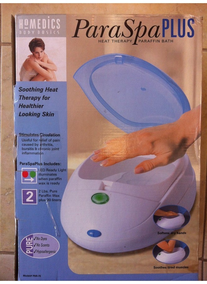 Paraspa Plus Paraffin Bath Heat Therapy System - White/ Blue (Par-70)