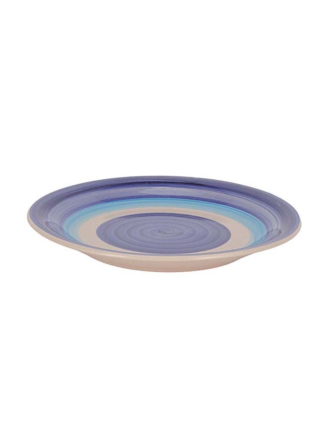 Royalford 16pcs Stoneware Dinner Set RF12411 Includes Dinner and Dessert Plates, Soup Bowls and Mugs Dishwasher-Safe, Microwave-Safe and Freezer-Safe Perfect for Home, Gifting Multicolor 3kg