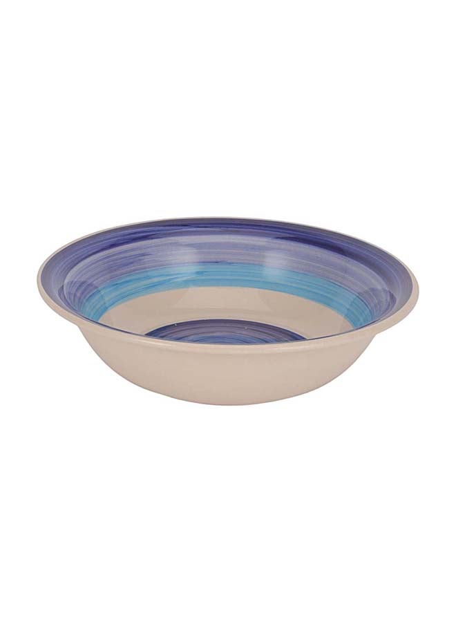 Royalford 16pcs Stoneware Dinner Set RF12411 Includes Dinner and Dessert Plates, Soup Bowls and Mugs Dishwasher-Safe, Microwave-Safe and Freezer-Safe Perfect for Home, Gifting Multicolor 3kg