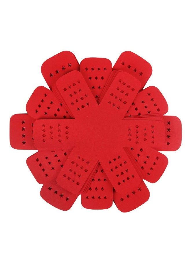 Pan Pot Protectors, Larger & Thicker Pan Protector with Stars, Set of 12 and 3 Different Sizes, Red Pot Divider Pads for Protecting and Separating Your Cookware