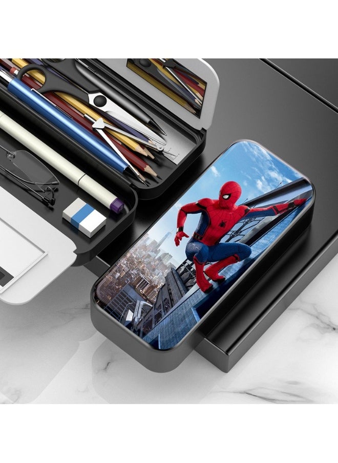 Marvel Heroes Multifunctional Pencil Box for Middle School Students