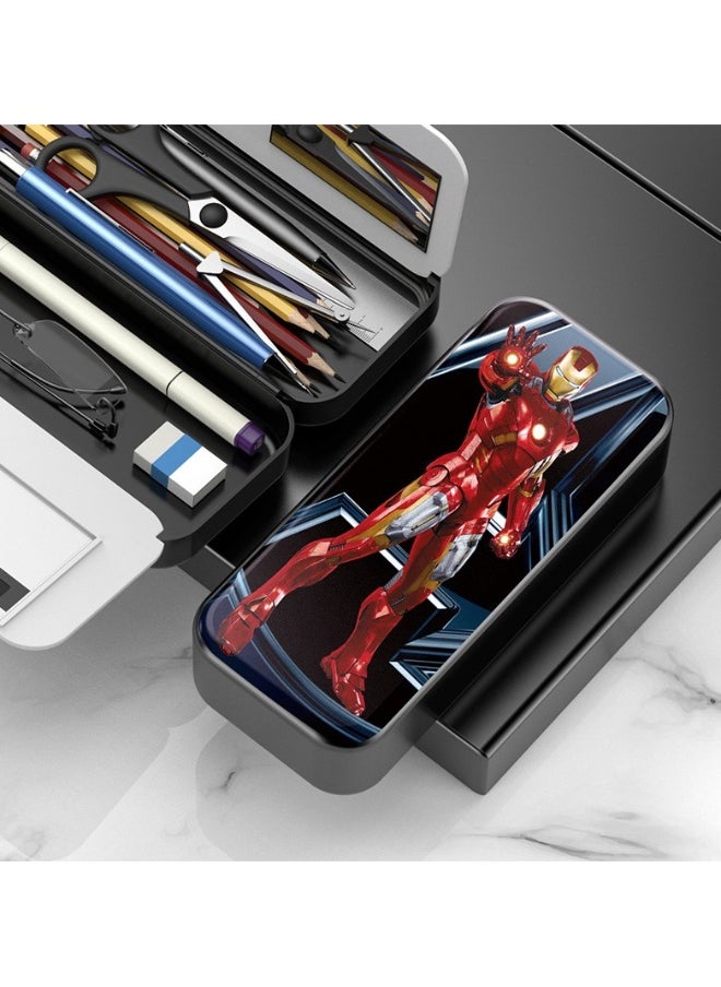 Marvel Heroes Multifunctional Pencil Box for Middle School Students