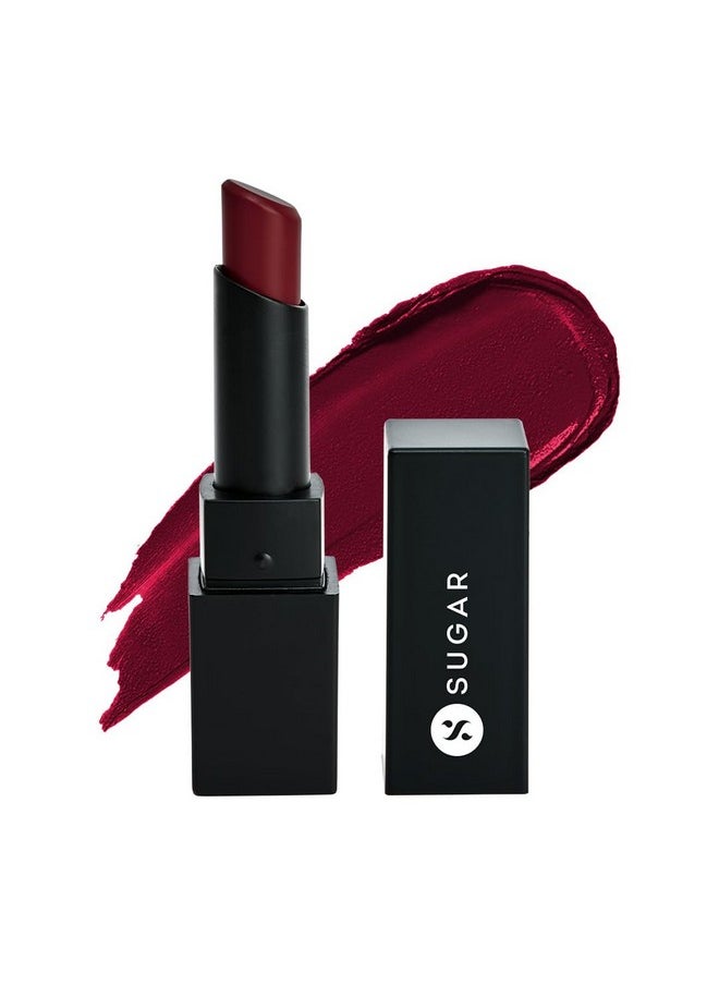 Nothing Else Matter Longwear Lipstick For Women | Lasts Up To 8+ Hours| Enriched With Vitamin E | 100% Vegan | 3.2Gm - 14 Red Herring