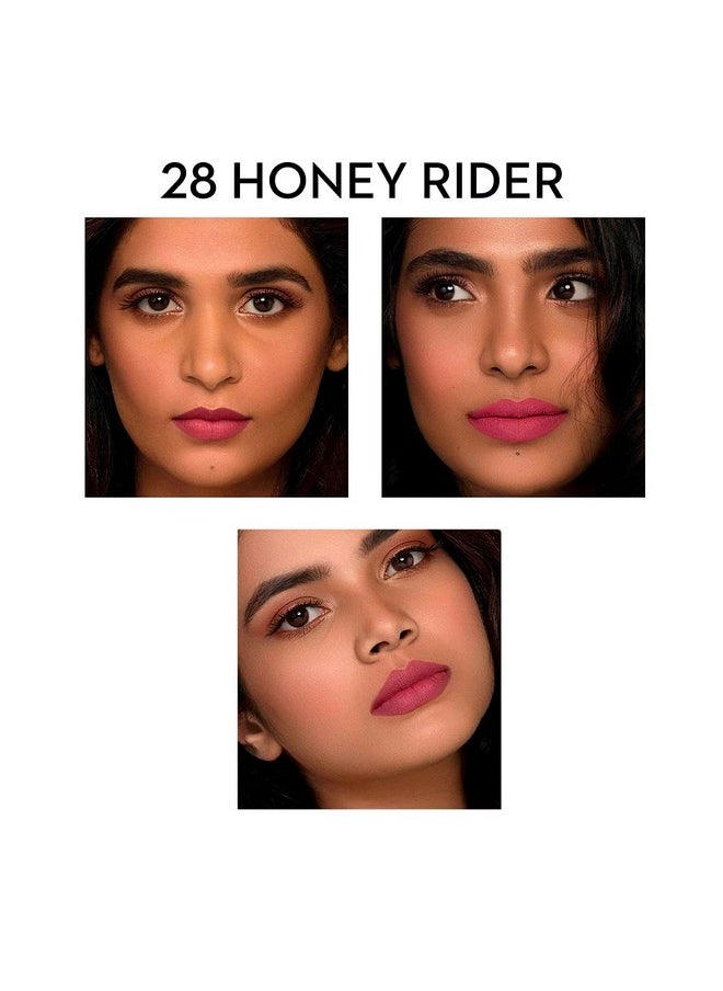 Matte As Hell Lip Crayon | Lasts Upto 8Hrs | Water Resistent Lipstick For Women | 2.5Gm - 28 Honey Rider