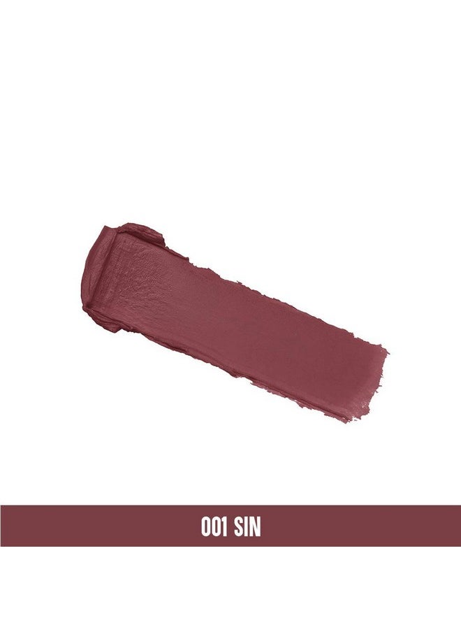 Sinful Matte Lipcolor, Pink, 3.5 G | Lightweight Formulation| Luxurious Matte Finish| Long-Lasting, Smudge-Proof, And Transfer-Proof