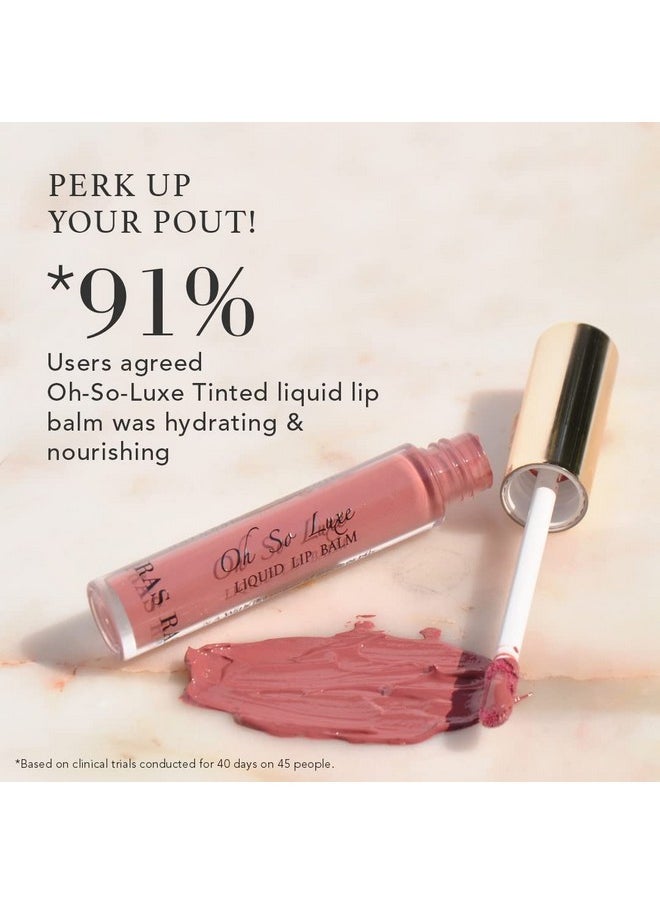 Oh-So-Luxe Lip And Cheek Tint Balm | Nude Pink | With Goodness Of Natural Butters, Luxury Oil & Glycerin | For Soft, Plump Lips | Long-Lasting Hydration To Chapped Lips, 3.2 Ml