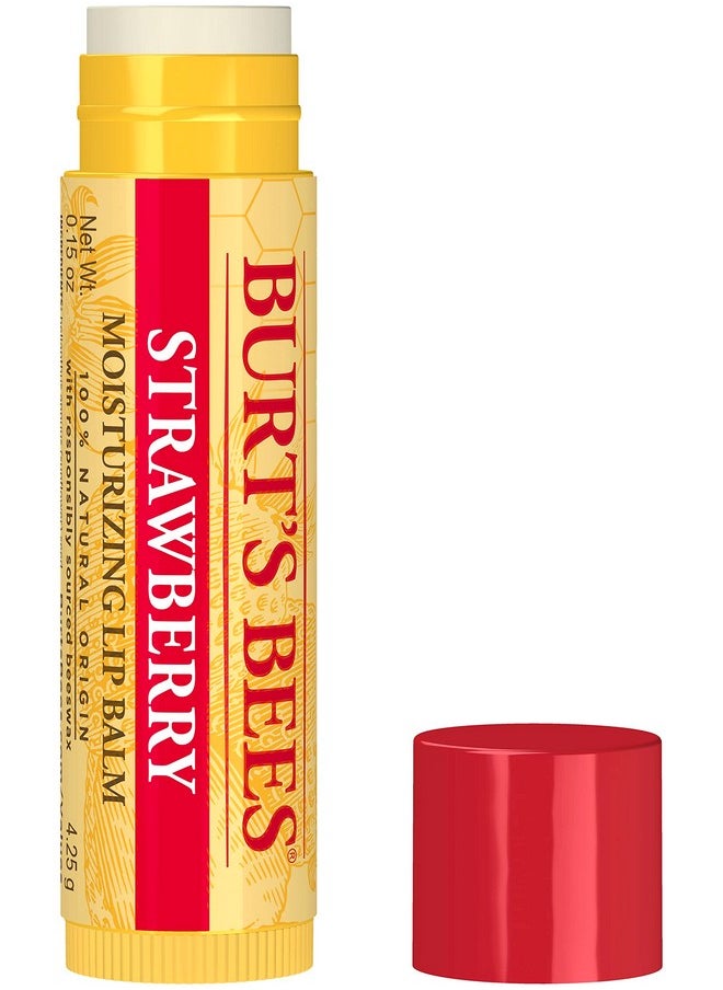 Moisturizing Lip Balm, Strawberry, 0.15 Ounce