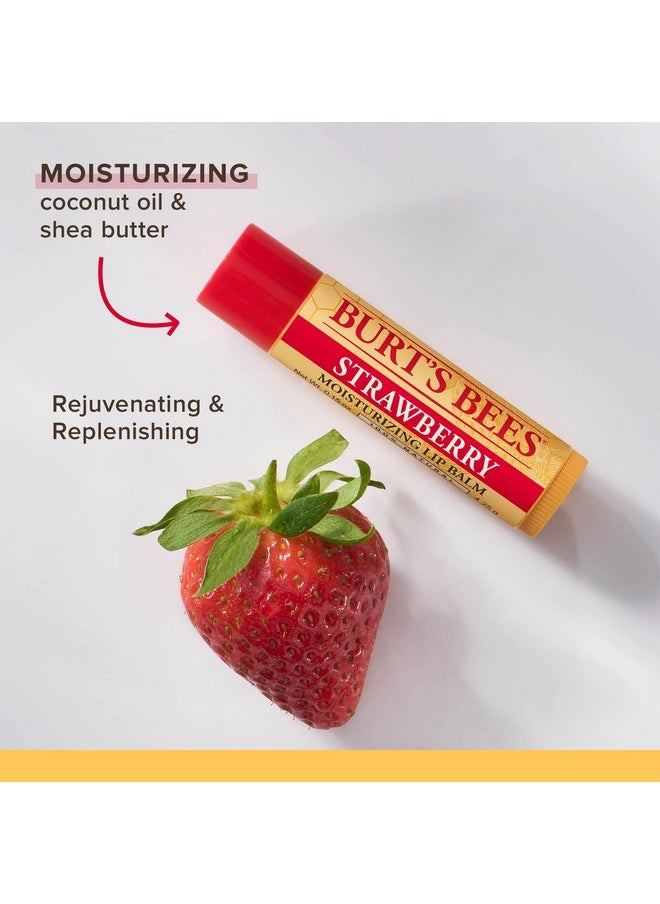 Moisturizing Lip Balm, Strawberry, 0.15 Ounce