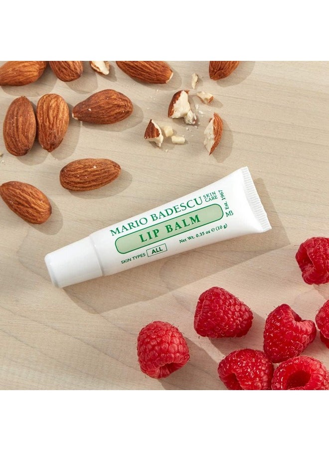 Mario Badescu Moisturizing Lip Balm For Dry Cracked Lips, Infused With Coconut Oil And Shea Butter, Ultra-Nourishing Lip Care Moisturizer For Soft, Smooth And Supple Lips, 10G