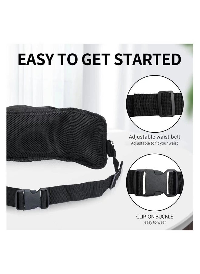 Treat Pouch for Dog Walking, Large Capacity Hands Free Dog Treat Pack for Training, Hiking, Running