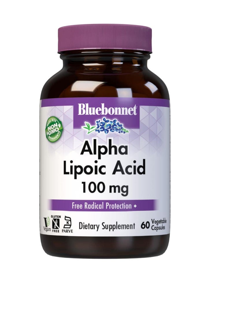 ALPHA LIPOIC ACID 100 mg 60 Capsules