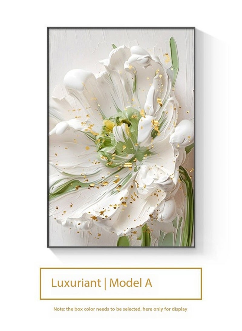 Modern Poster Design Art Panel with Metal Frame Scandinavian Poster Wall Picture Interior Oil Painting
