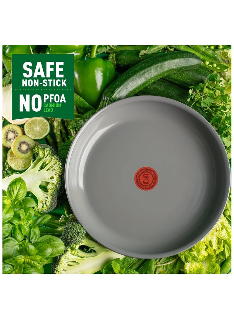 Renewal Non Stick Ceramic Coating Fry Pan Grey 30cm