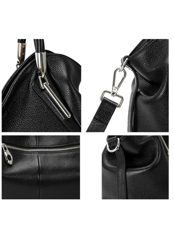 Purses For Women Shoulder Bags Tote Handbags Designer Fashion Purses And Handbags Hobo Satchel Bag Top Handle Bags (Black)