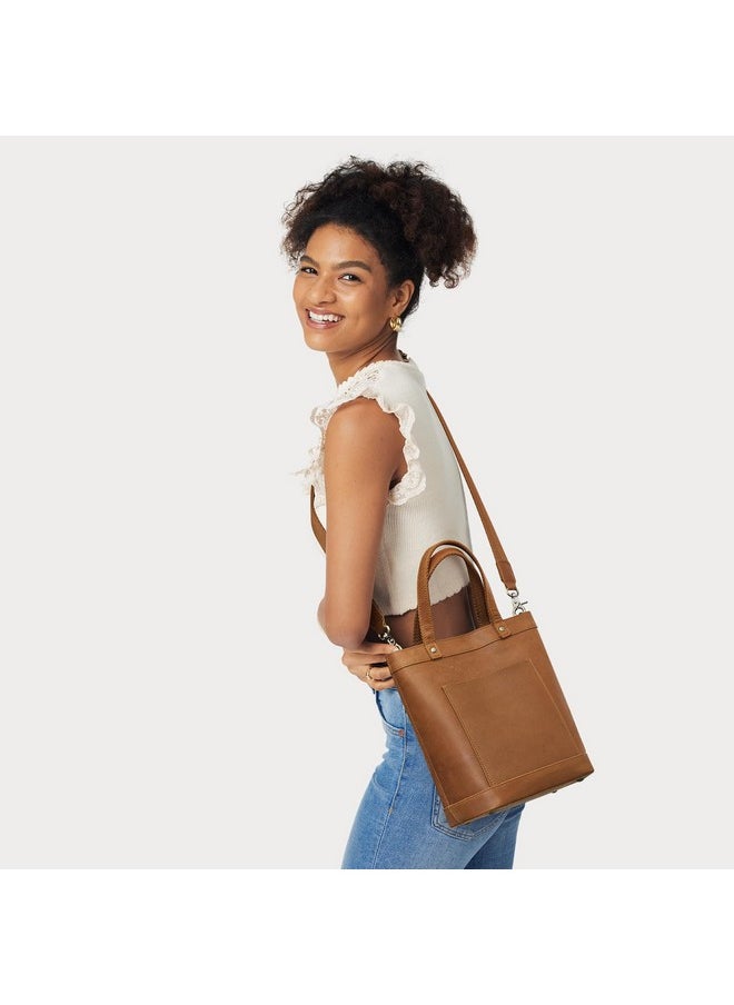 Leather Crossbody Bags For Women Tote Top Handle Handbag Purses Designer Satchel Shoulder Bag