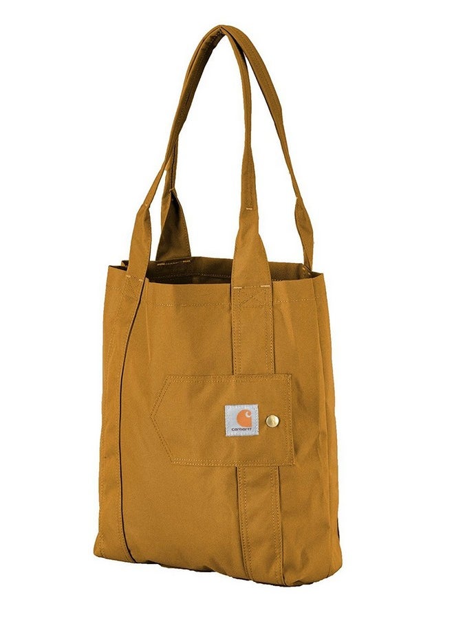 Vertical Open Tote Carhartt Brown