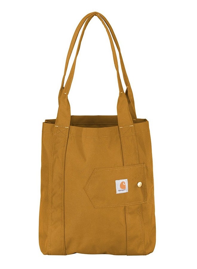 Vertical Open Tote Carhartt Brown