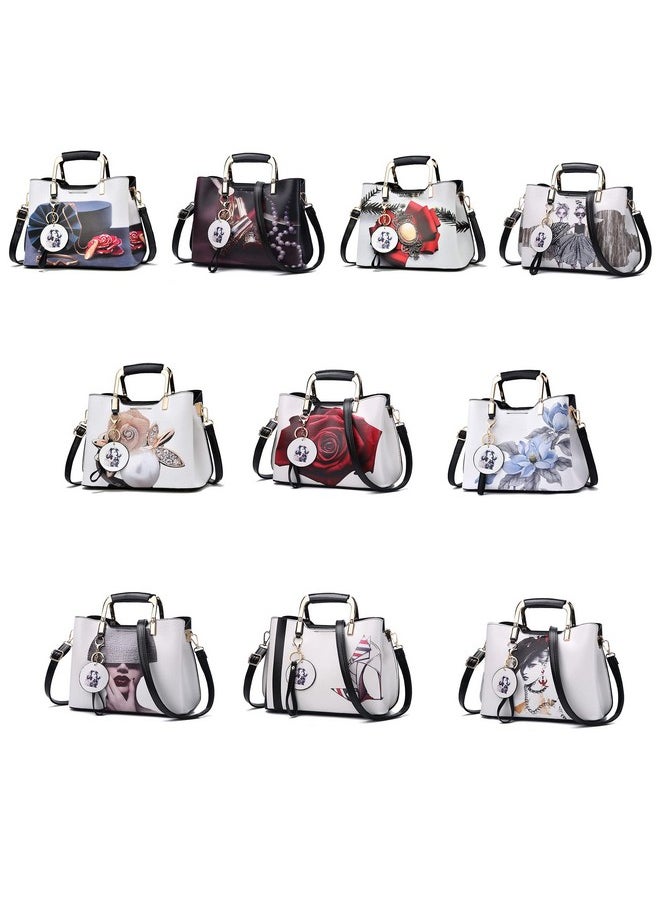 Purses And Fashion Handbags For Women Top Handle Satchel Shoulder Bags Ladies Leather Totes (4)