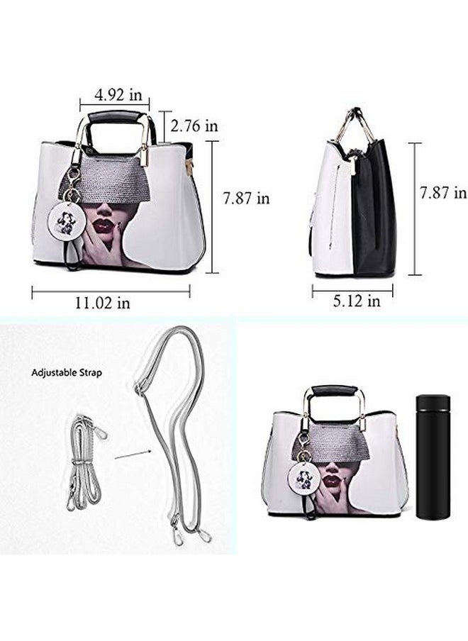 Purses And Fashion Handbags For Women Top Handle Satchel Shoulder Bags Ladies Leather Totes (4)