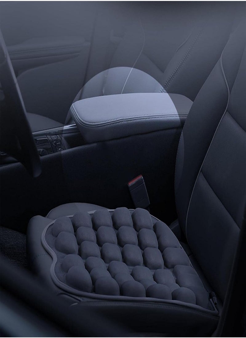 Inflatable Seat Cushion for Long Sitting,Inflatable Motorcycle Seat Cushion | Breathable Motorcycle Seat Pad for Office Chair