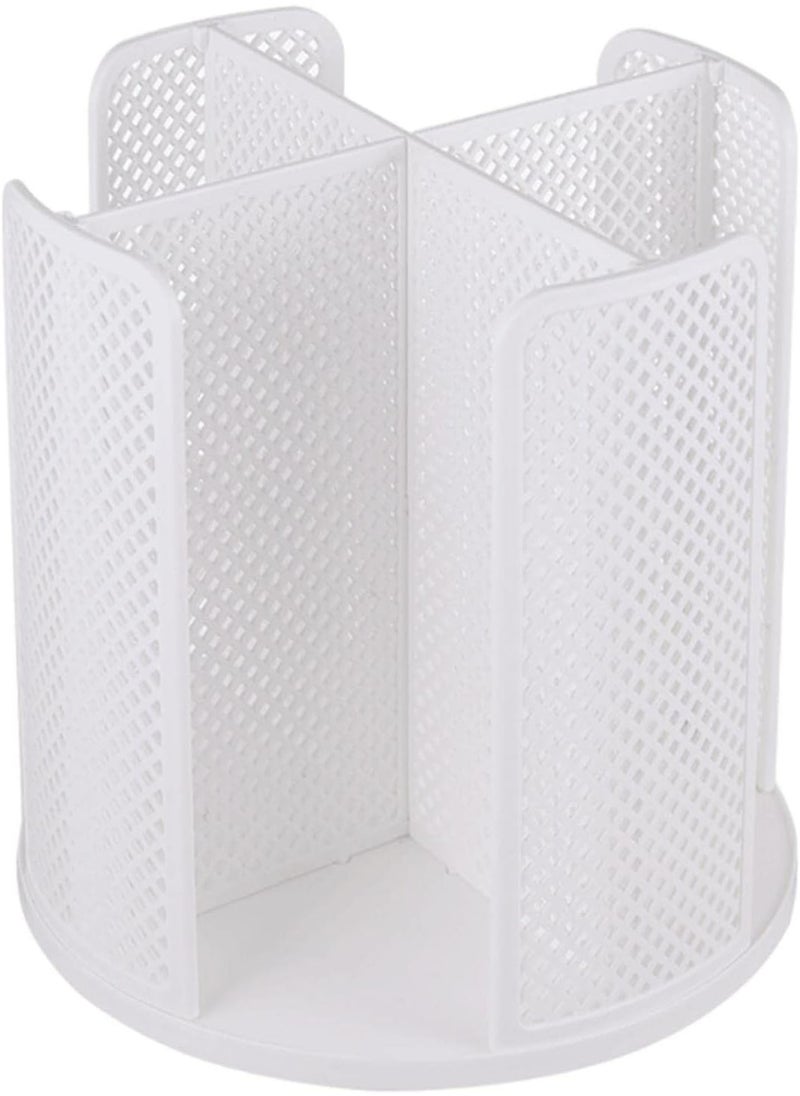 Rotating Paper Cup Dispenser,One-off Cup Storage Rack | Coffee Cup Storage Organizer, 4 Compartments for Stacking Cups and Lids, for Cabinets and Countertop