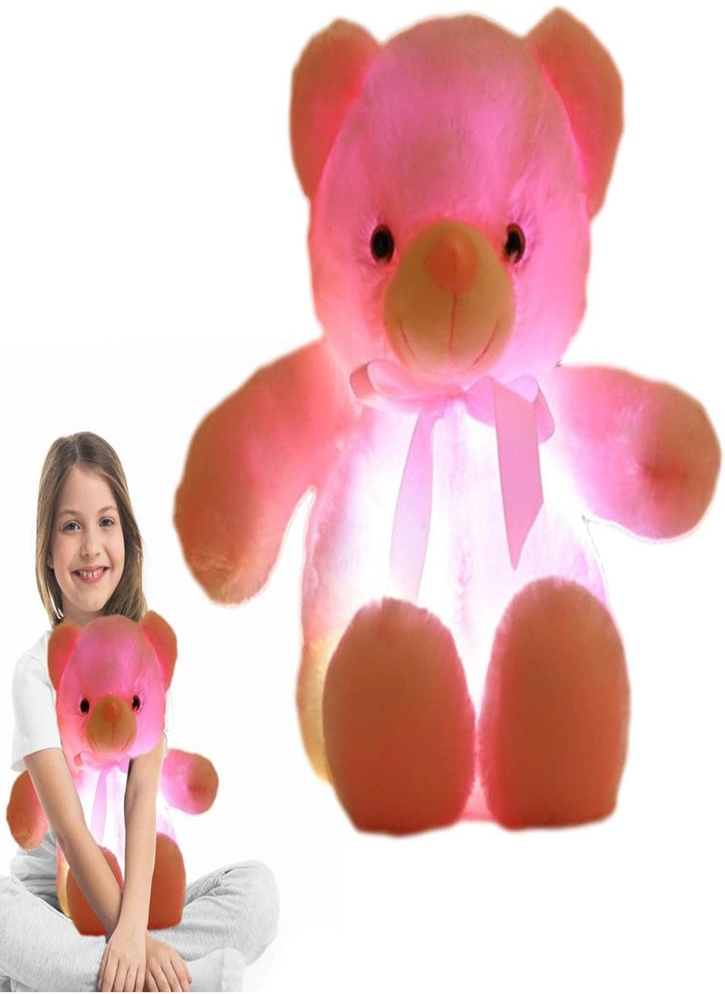 LED Bears Stuffed Animals Toy | LED Plush Animal Toys Bear Doll for Children - Bear Toys with Battery Compartment