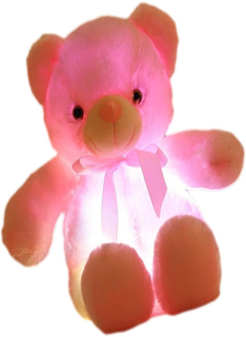 LED Bears Stuffed Animals Toy | LED Plush Animal Toys Bear Doll for Children - Bear Toys with Battery Compartment