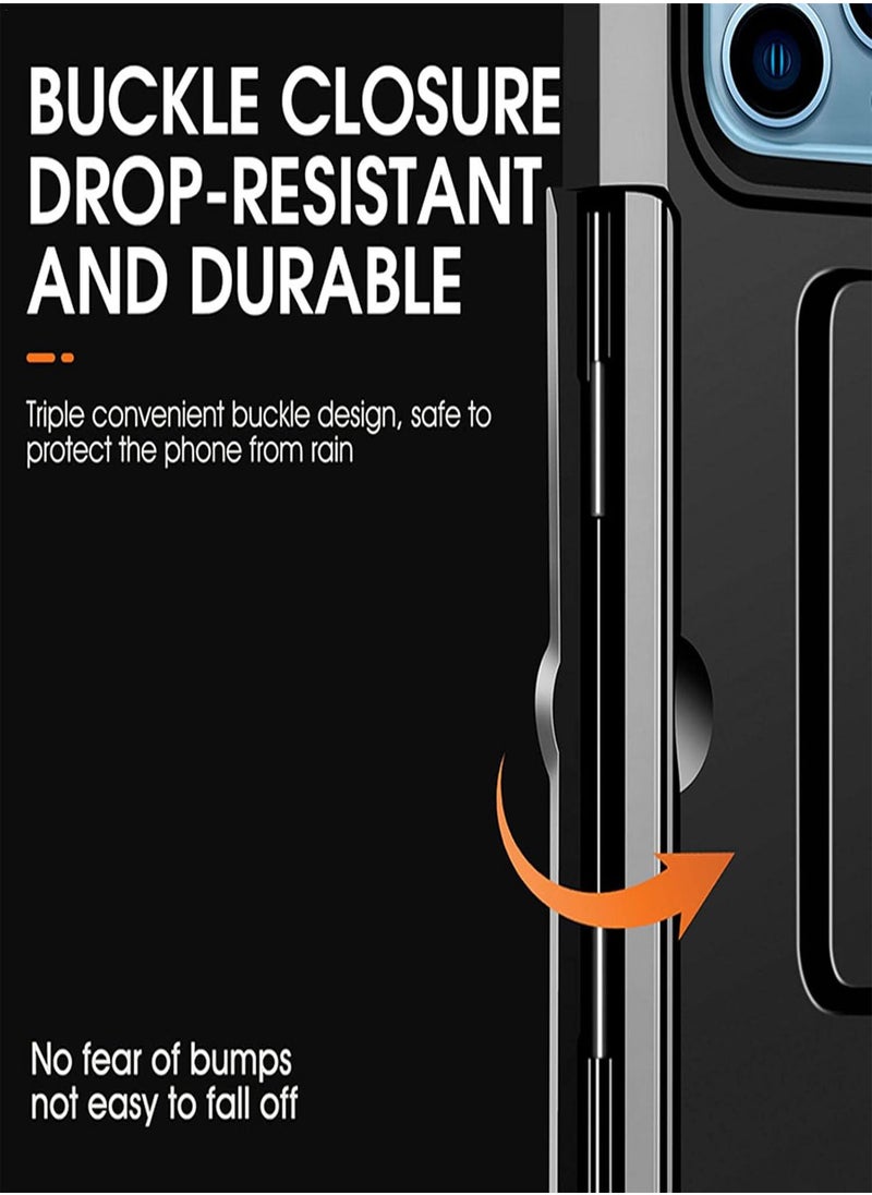 Bicycle Phone Holder | Anti-shake Mount for Phone | Adjustable Waterproof Smart Phone Mount, Bicycle Mobile Phone Holder Motorcycle Phone Stand Bracket