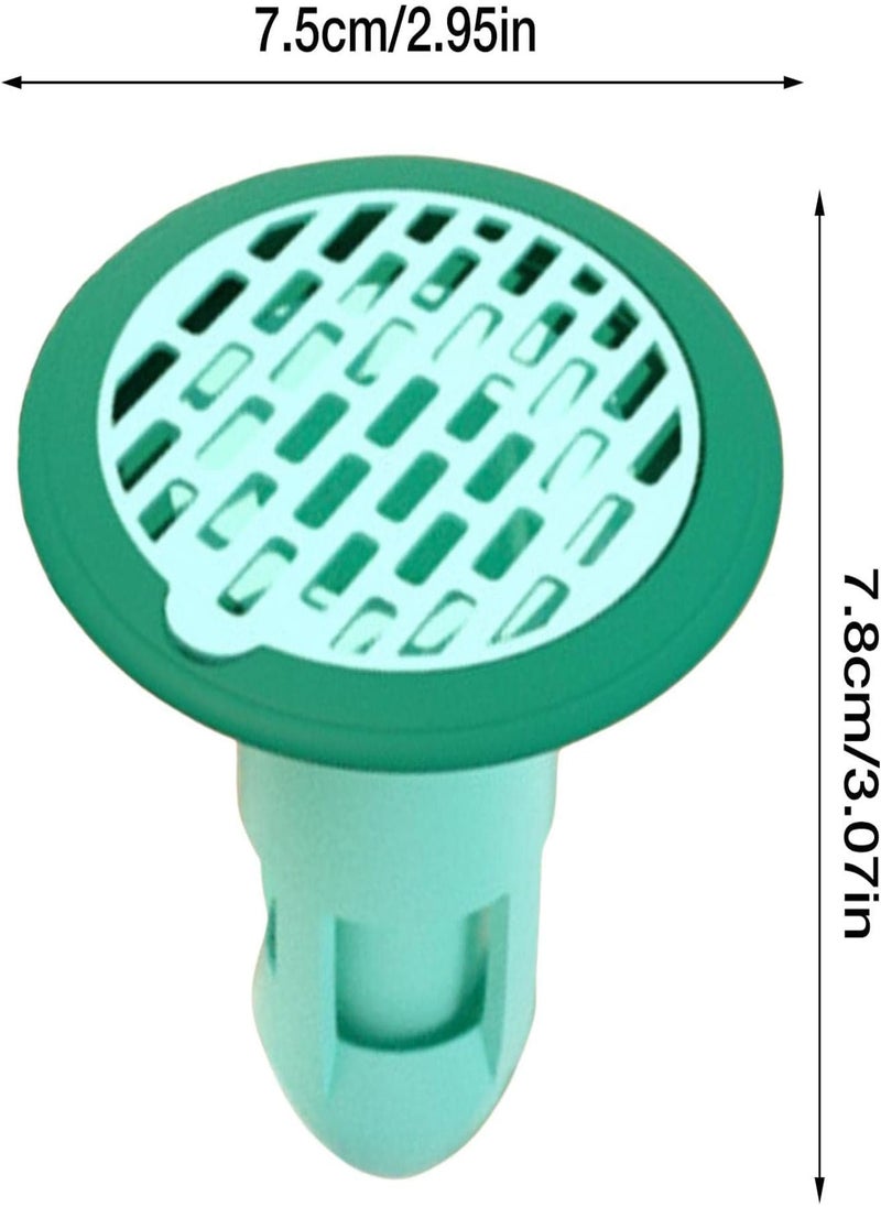 Shower Floor Drain for Bathroom, Round Hair Catcher Bathtub Drain, Stinking-proof Strainer Prevent Odor, Overflow, Waste & Debris Clogging