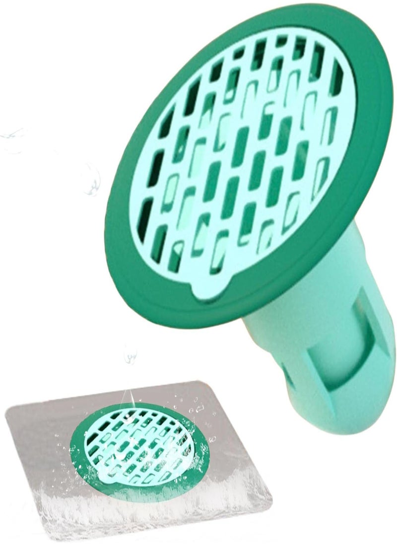 Shower Floor Drain for Bathroom, Round Hair Catcher Bathtub Drain, Stinking-proof Strainer Prevent Odor, Overflow, Waste & Debris Clogging