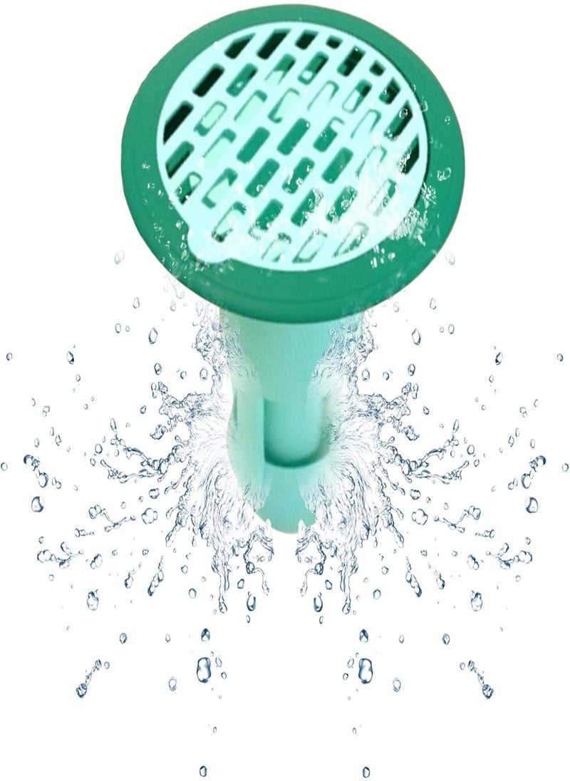 Shower Floor Drain for Bathroom, Round Hair Catcher Bathtub Drain, Stinking-proof Strainer Prevent Odor, Overflow, Waste & Debris Clogging