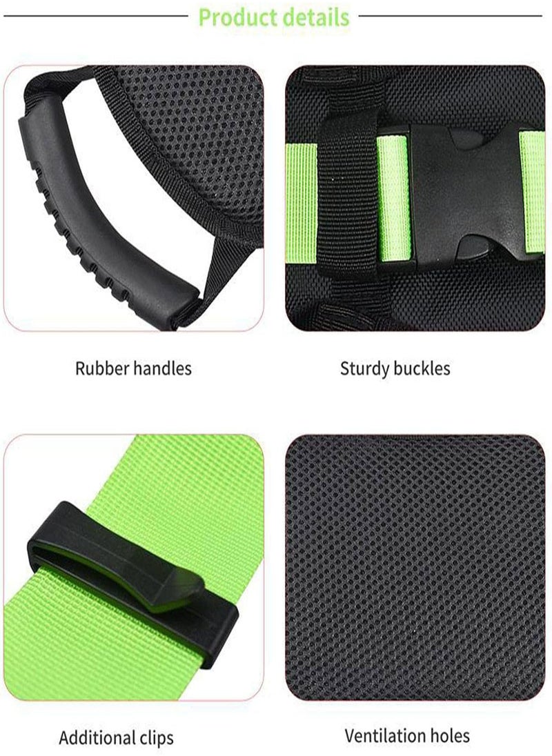 10 Pcs Motorcycle Passenger Seat Belt,Rear Seat Passenger Grip Handle | Standing Aid Safety Handle Vehicle Support, Portable Grip Handle Car Assist Device