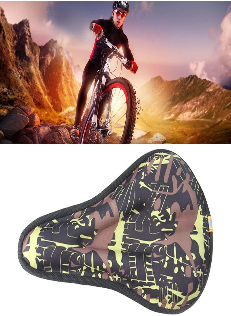 5 Pcs Bike Seat Cover Cushion, Padded Bicycle Seat Covers For Cycling, Shock Absorbing Bicycle Thickened Seat Cover For Mountain Biking, Cycling, Road Vehicles