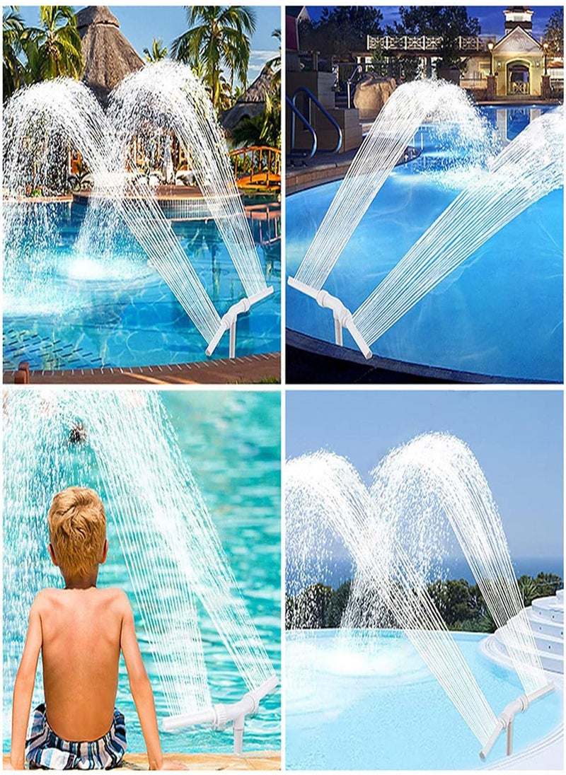 Pool Sprayer Fountain Heads,Pool Aerator Pool Sprinkler | Fountain Heads Fits Most 1.5