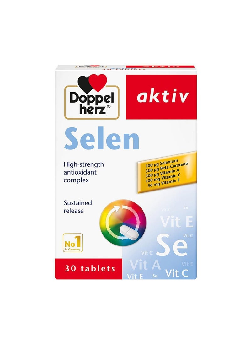 Aktiv Selen Depot Tablets For Antioxidant & Immunity Support Pack Of 30'S