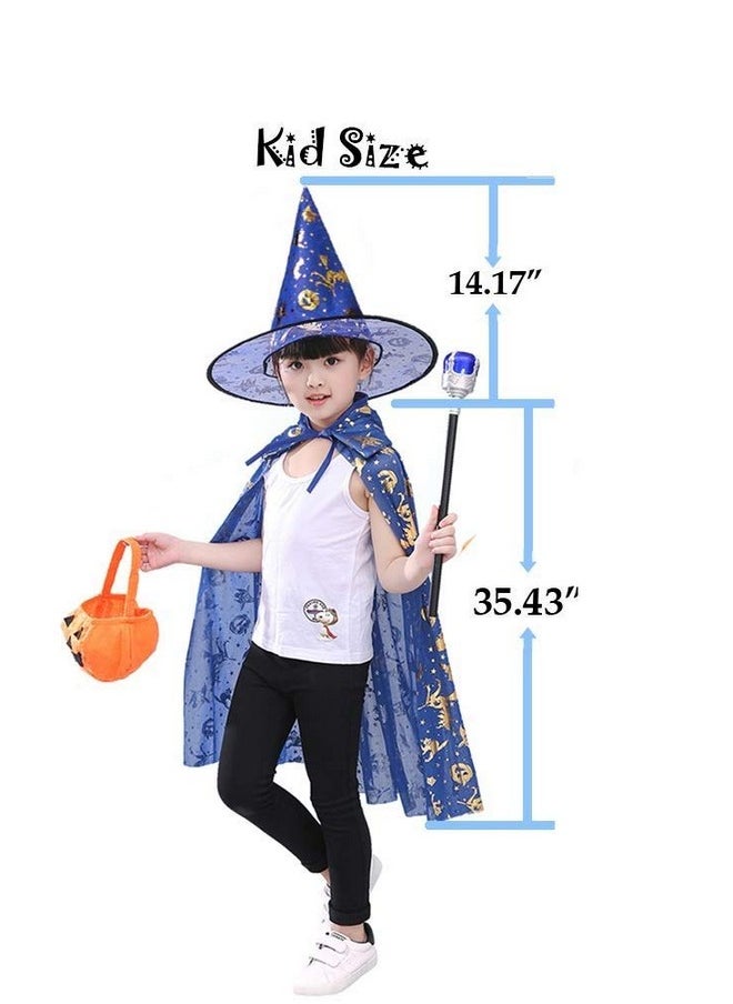 Halloween Dress For Boys And Girls (Cape & Hat Only)- Purple