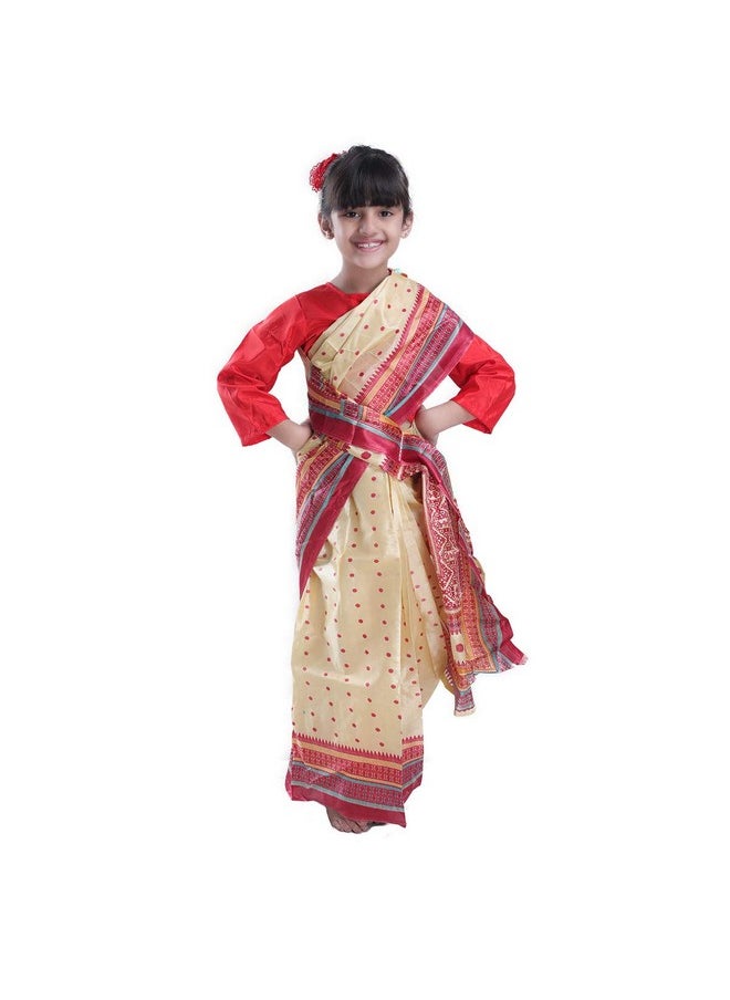 Assamese Traditional Bihu Dress Fro Girls