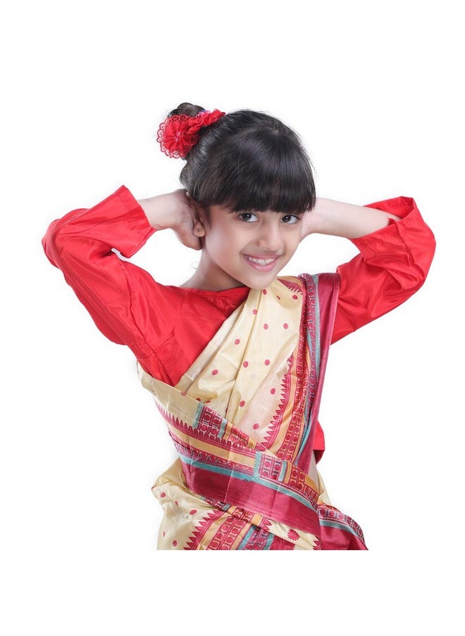 Assamese Traditional Bihu Dress Fro Girls