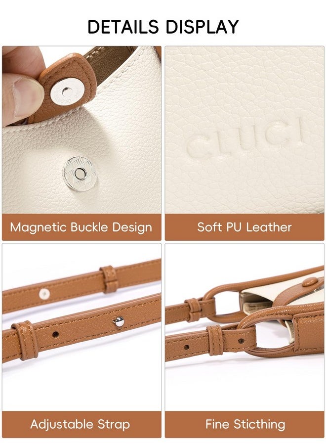 Small Crossbody Bags For Women,Leather Crossbody Phone Purse,Cell Phone Bag Wallet Purses With Adjustable Strap