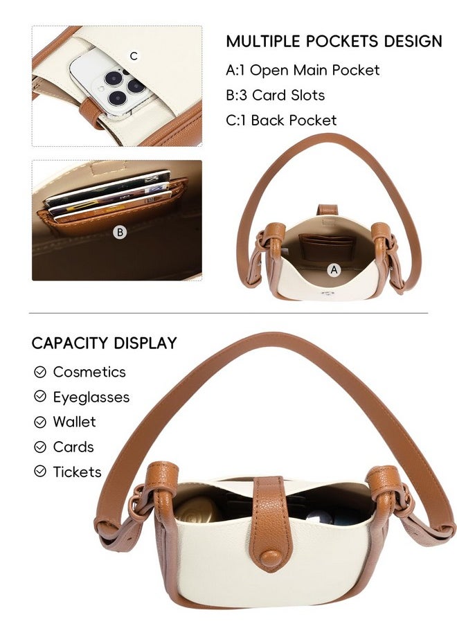 Small Crossbody Bags For Women,Leather Crossbody Phone Purse,Cell Phone Bag Wallet Purses With Adjustable Strap
